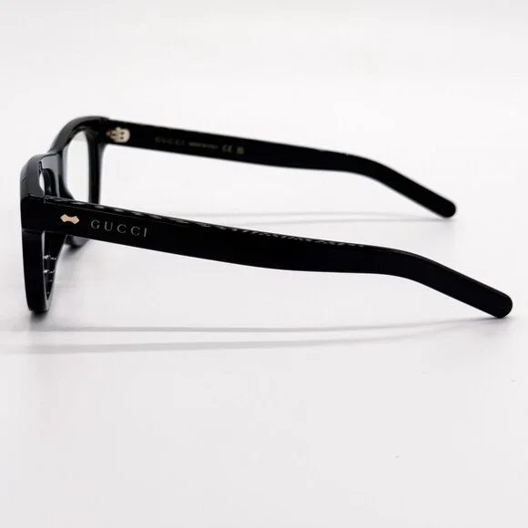 NEW GUCCI EYEGLASSES BLACK UNISEX EYEWEAR GUCCI GG1526O 005 - Picture 6 of 10